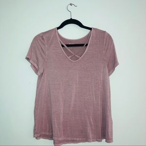 light purple/pink mossimo top